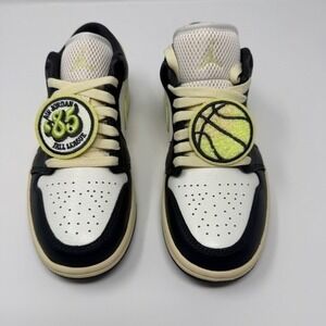 Nike Air Jordan 1 Low SE 85 Kill League Anthracite Luminous Green Sail W-6.5 NWT